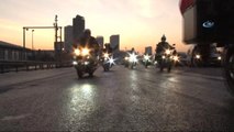 Motosikletciler '18 Mart Çanakkale Zaferi ve Şehitleri Anma Günü' İçin Sürüyor