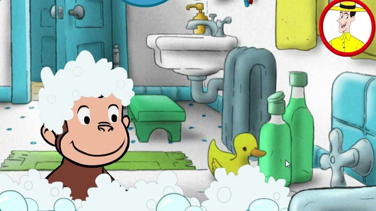 Curious George Full Episode English Cartoon Games – Bubble Pop