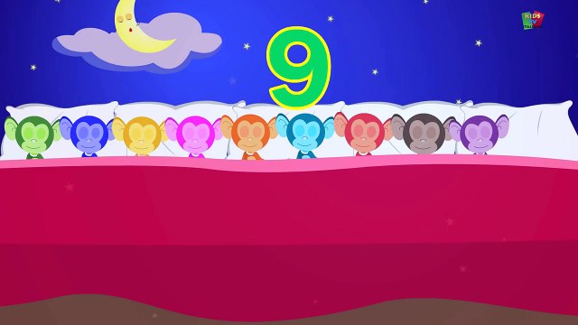 dieci nel letto | rime per bambini compilazione | bambini poesie in italiano