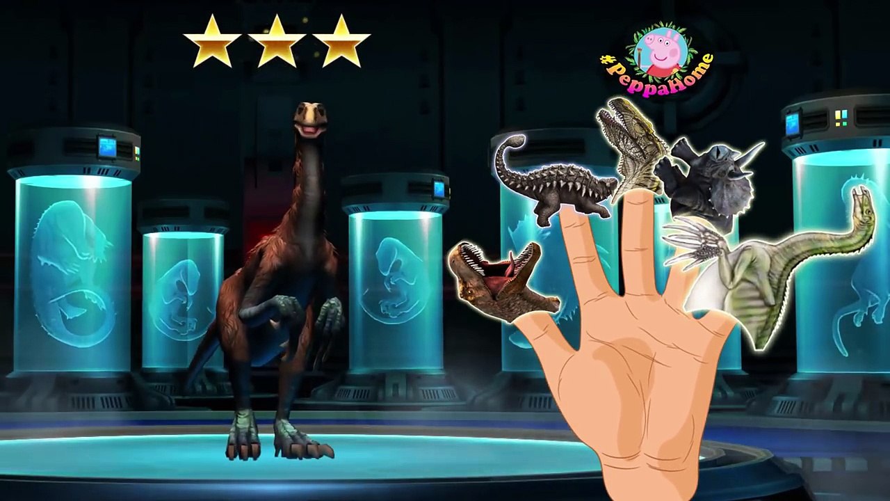 3D Dinosaur Finger Family Song ♔ Dinosaur Finger Family Songs ♥ Daddy Finger Where are you