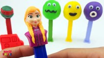 Learn Colors Play Doh Ice Cream Popsicle Peppa Pig Elephant Molds Fun & Creative for Kids