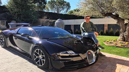 Cristiano Ronaldo's Bugatti Veyron 2017
