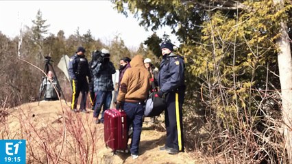 A la frontière avec le Canada, les immigrés de plus en plus nombreux : "bien sûr que j’ai peur"