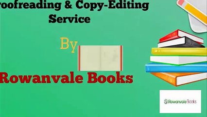 Proofreading & Copy-Editing