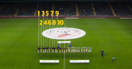 Fenerbahçe, Atiker Konyaspor Maçının Seremonisinde 10 Kişi Yer Aldı