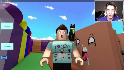 Roblox Halloween _ Haunted Cemetery Obby _ Escape the Giant Evil Zombie!-Ja