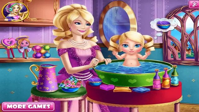 Barbie Princess Baby Wash | Best Game for Little Girls - Baby Games To Play