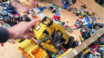 Toy Trucks Clean Up Legos-XNw