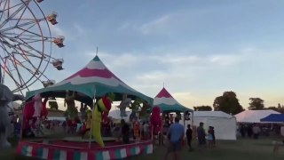Visit at the Fair Carnival Happy and Scared 4 Year Old Rides Roller Coasters Video for Kids-4-3m-rje