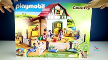 Playmobil Country Pony Farm Animals Building Set Toy Bu
