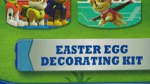 Nickelodeon Paw Patrol Easter Egg Decorating Kit, Chase, Marshall, Zuma, Rocky, Everest, Rubble-uAr