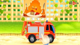 fire truck cartoons for children, Firetrucks rescue, car cartoons for kids, videos for children-7aUAGuU