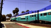 Amtrak Special Train! AMTK 156 Over Tehachapi Loop-Q9ju