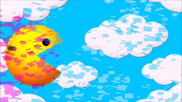 Узнайте цвета Пакман для детей младшего возраста Дети Узнайте Цвет ручка весело обучение цвета видео для