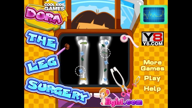 Детка ребенок мультфильм Дети Дора эпизод для полный игра инъекция пострадавший медсестра