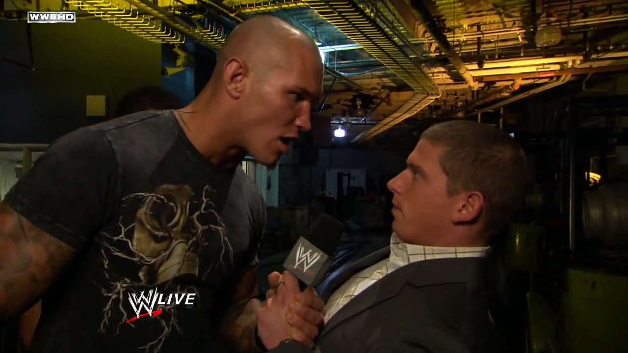 Legacy looks to cheer up Randy Orton