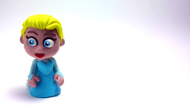 Elsa & Olaf Stop motion playdoh animation Frozen disney claymation video-jK