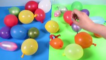 Surprise Balloons with Toys Mickey Mouse Spider-Man Peppa Pig Angry Birds Disney Princess Eggs-JSOYr