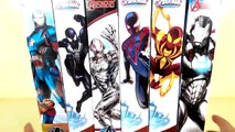 Titan hero series, Superhero marvel toys, Ultimate Spider man vs Ultron vs War machine,hot kids toys-YglZN