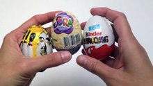 3 Dora The Explorer, The Peguings of Madagascar and Kinder Surprise Chocolate Egg Unboxing-OBwpOX