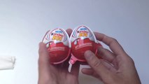3 Kinder Joy Surprise Eggs Unwrapping Toys and Chocolate Ferrero--KXFW