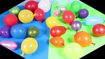 Surprise Balloons with Toys Mickey Mouse Spider-Man Peppa Pig Angry Birds Disney Princess Eggs-J