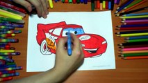 Легковые автомобили Новые функции раскраска страницы для Дети цвета раскраска цветной маркеры Войлок ручки карандаши