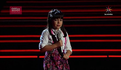 La Voz kids México - Sara Dong - "La llorona" Audiciones