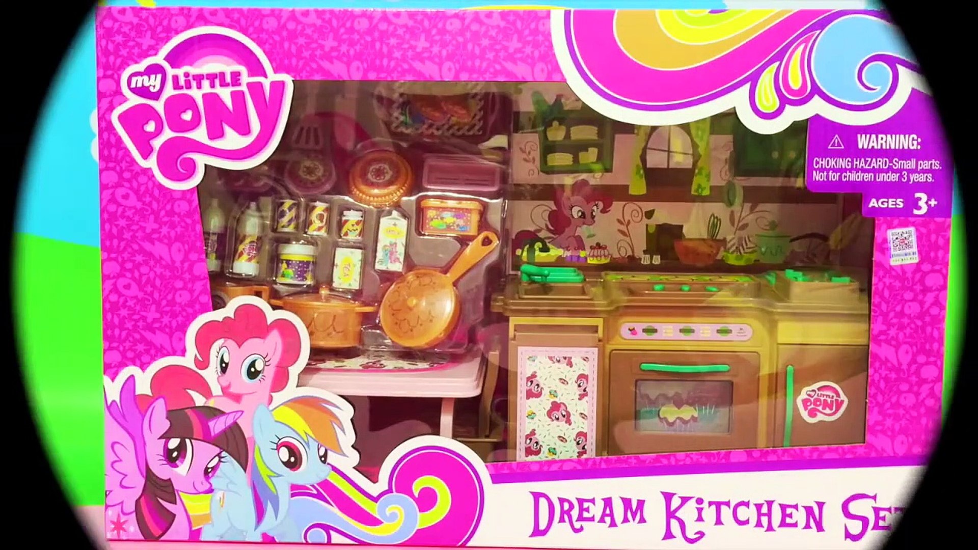MLP Pinkie Pie's Dream Kitchen cooking and baking toys-iWu