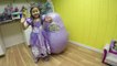 MEGA HUGE SOFIA THE FIRST EGG SURPRISE OPENING Disney Junior Singing Talking Doll Play-Doh Surprises-qL1