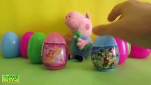 Играть-DOH сюрприз Яйца Игрушки видео Пеппа свинья Шахтерское ремесло томас танк дисней замороженный Игрушки