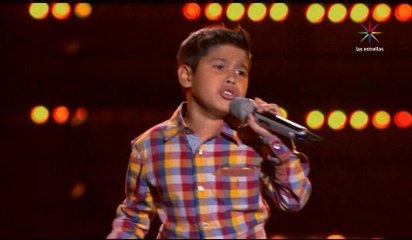 La Voz kids México -Kevin Yandel - "La de la mochila azul" Audiciones