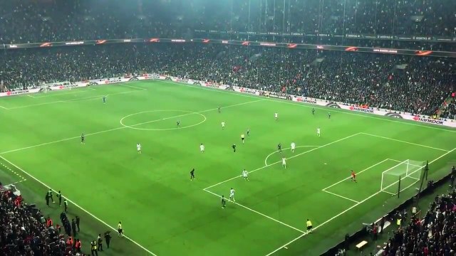 BEŞİKTAŞ OLİMPİAKOS MAÇINDA İZMİR MARŞI YAŞA MUSTAFA KEMAL PAŞA YAŞA