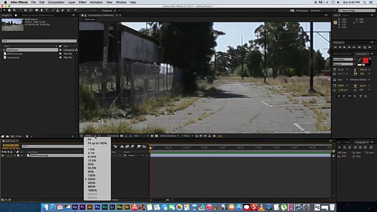 After Effects Tutorial - Lightwrap