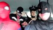 Superheroes vs villains dancing in a car!!! Superhero car dance w/ Harley quinn venom male