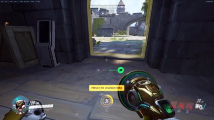 Overwatch: Lucio can get from Defense spawn to point A of Eichenwalde in 5.5 seconds on PTR