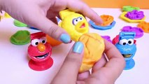 Sesame Street Play Doh Formas Divertidas Cubo De Juguetes Revisión De La Cookie Monster Play Doh Conjunto