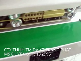 Máy hàn mép túi nằm liên tục TPACK