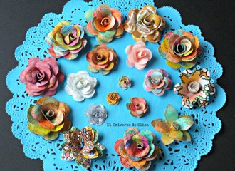 Cómo Hacer Flores de Papel