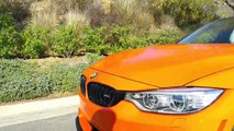 NEW BMW M3 Fire Orange _ Competition Package _ Exhaust Sound _ 20' M Wheels _ BMW Rev