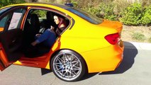 NEW BMW M3 Fire Orange _ Competition Package _ Exhaust Sound _ 20' M Wheels _ BMW Review-iR5Cq