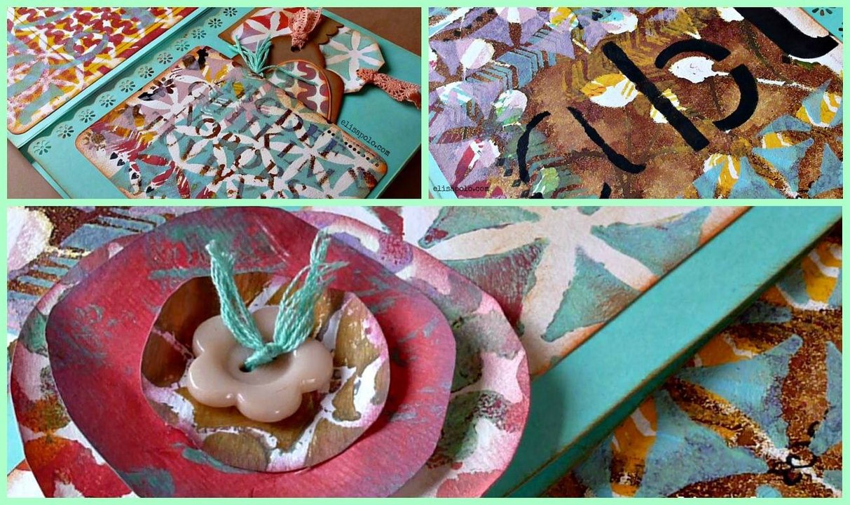 Álbum Scrapbook "25 besos" (Presentación),  Álbum Scrap Personalizado, Scrapbooking Personalizado