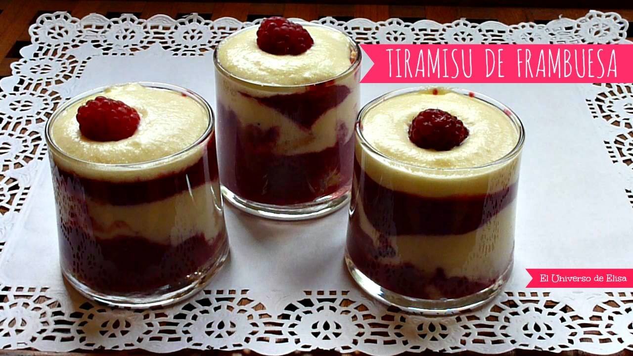 Cómo hacer un Tiramisu de Frambuesa, Recetas Refrescantes para el Verano