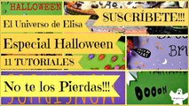 Especial Halloween, Anuncio de Tutoriales para Halloween del Canal El Universo de Elisa