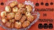 Recetas para Halloween y el Día de los Muertos, Calabacitas de Mazapán, Cocina para Halloween