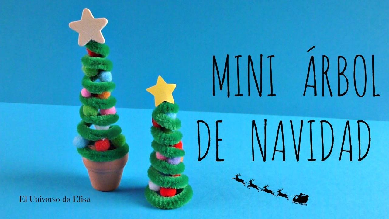 Manualidades para Navidad, Mini Árbol de Navidad, Abeto de Navidad Kawaii