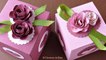 Cómo hacer Cajas de Regalo, Caja de Regalo con Rosas de Papel