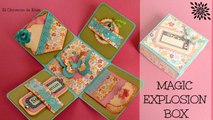 CAJA EXPLOSIVA - EXPLOSION BOX, Regalos para el Día de la Madre, Magic Explosion Box