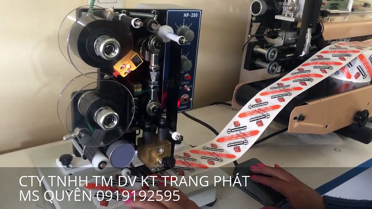 Máy in date HP 241b in mẫu