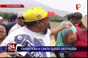 Download Video: Comas: decenas de viviendas afectadas tras desborde del río Chillón